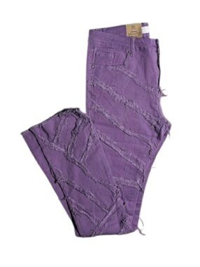 Armor Jeans NWT Distressed Skinny Jeans in Purple